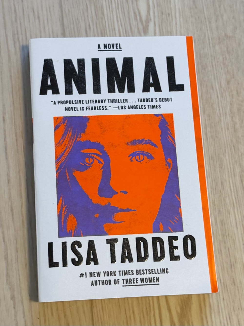 Lisa Taddeo Animal Paperback Book